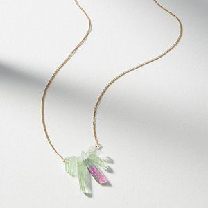 Quartz Shards Pendant Necklace